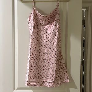 Princess Polly pink floral dress